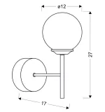 best-2-kinkiet-1x40w-e14-chrom