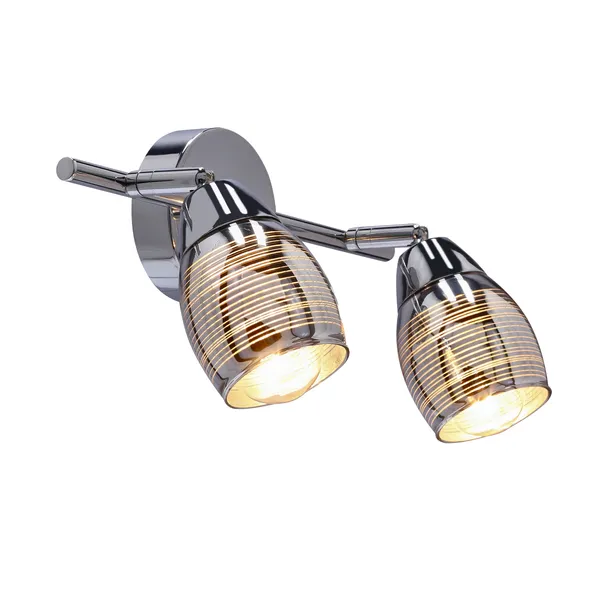 milton-listwa-2x10w-e14-led-chrom