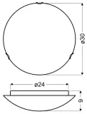 venta-plafon-30-1x60w-e27