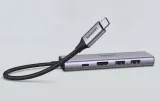 adapter-5w1-ugreen-cm511-hub-usb-c-do-2x-usbhdmi-usb-c-tf-sd-szary-stan-nowy