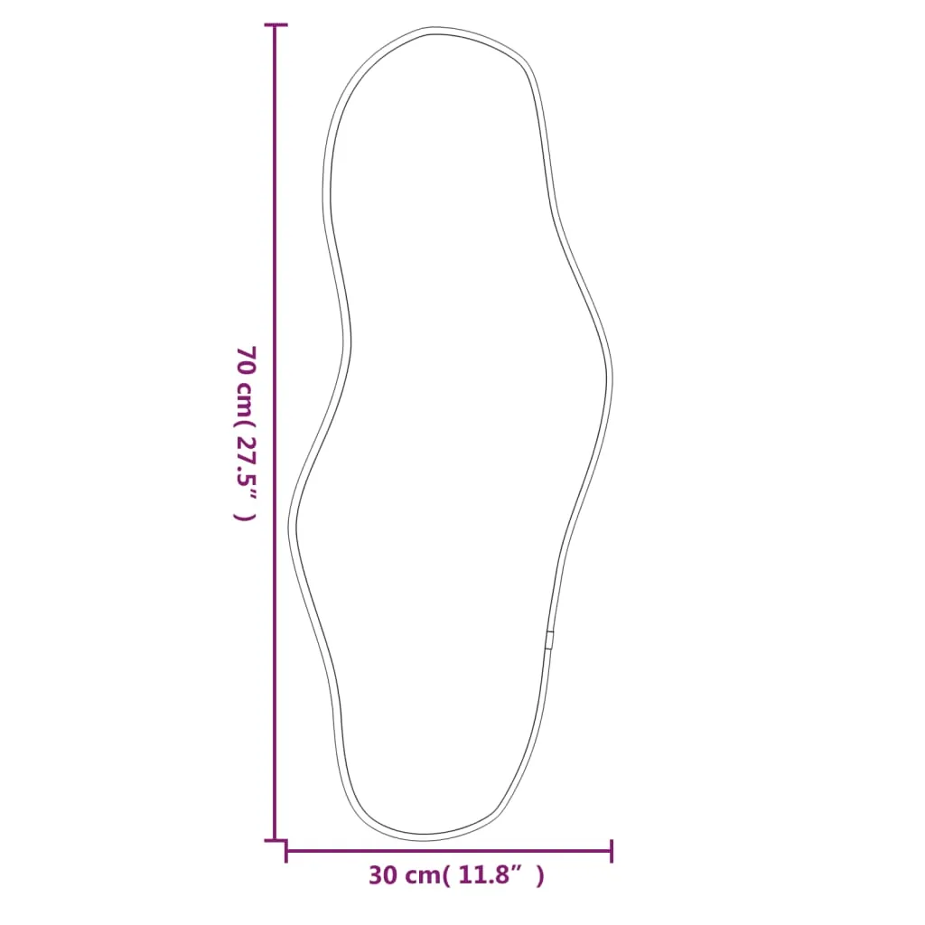 lustro-scienne-czarne-70x30-cm