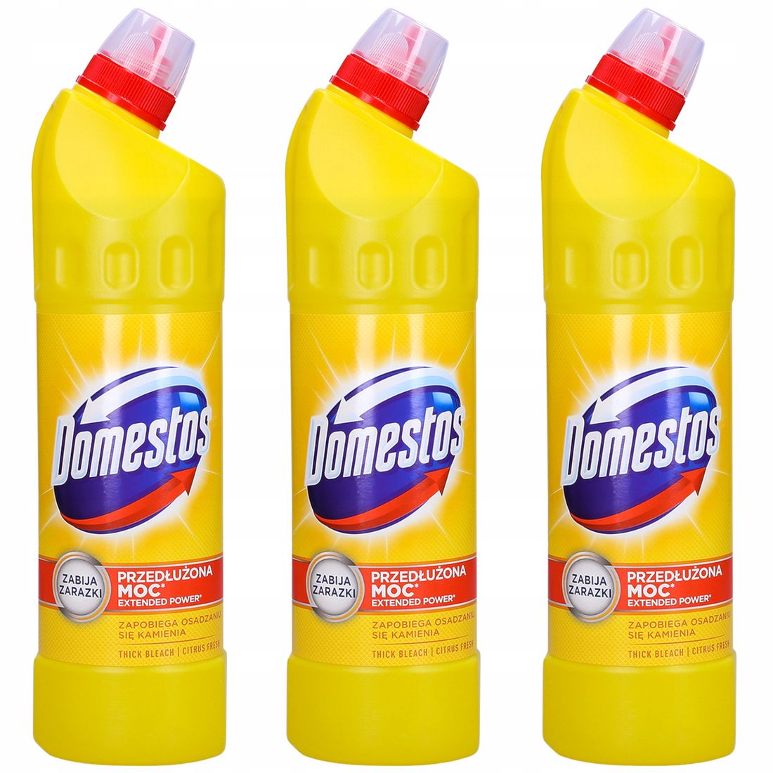 DOMESTOS PŁYN DO WC CITRUS FRESH Z CHLOREM 750ML - ERLI.pl