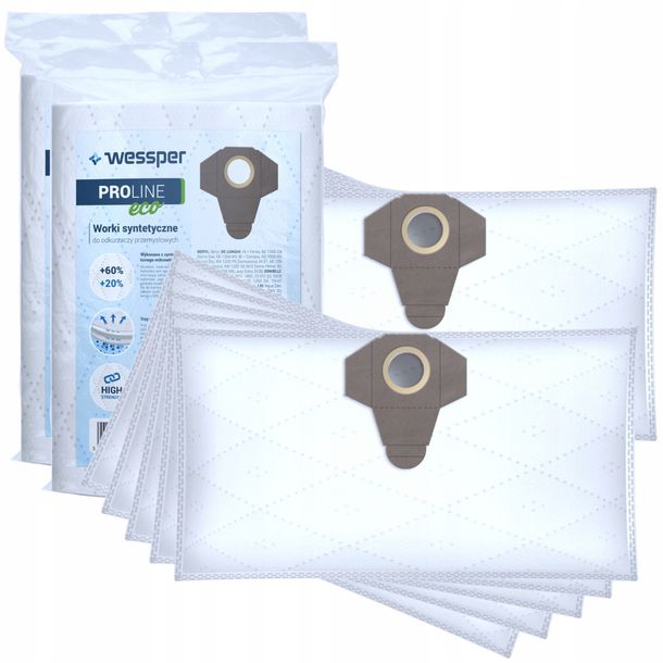 10 Sacchetti Per Aspirapolvere PARKSIDE Per PNTS 1400, 1500 A1 - Foto 7