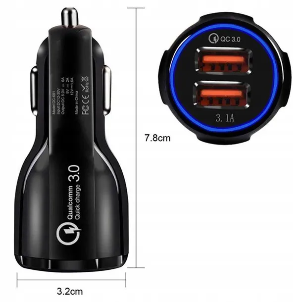 ladowarka-samochodowa-31a-2xusb-quick-charge-3-0-stan-nowy-prad-wyjsciowy-3000-ma