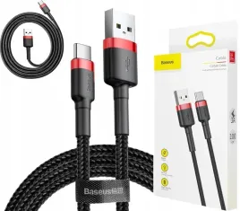 kabel-baseus-cafule-usb-a-usb-c-3a-1m-qc3-0