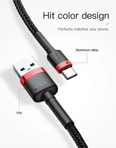 kabel-baseus-cafule-usb-a-usb-c-3a-1m-qc3-0-marka-baseus