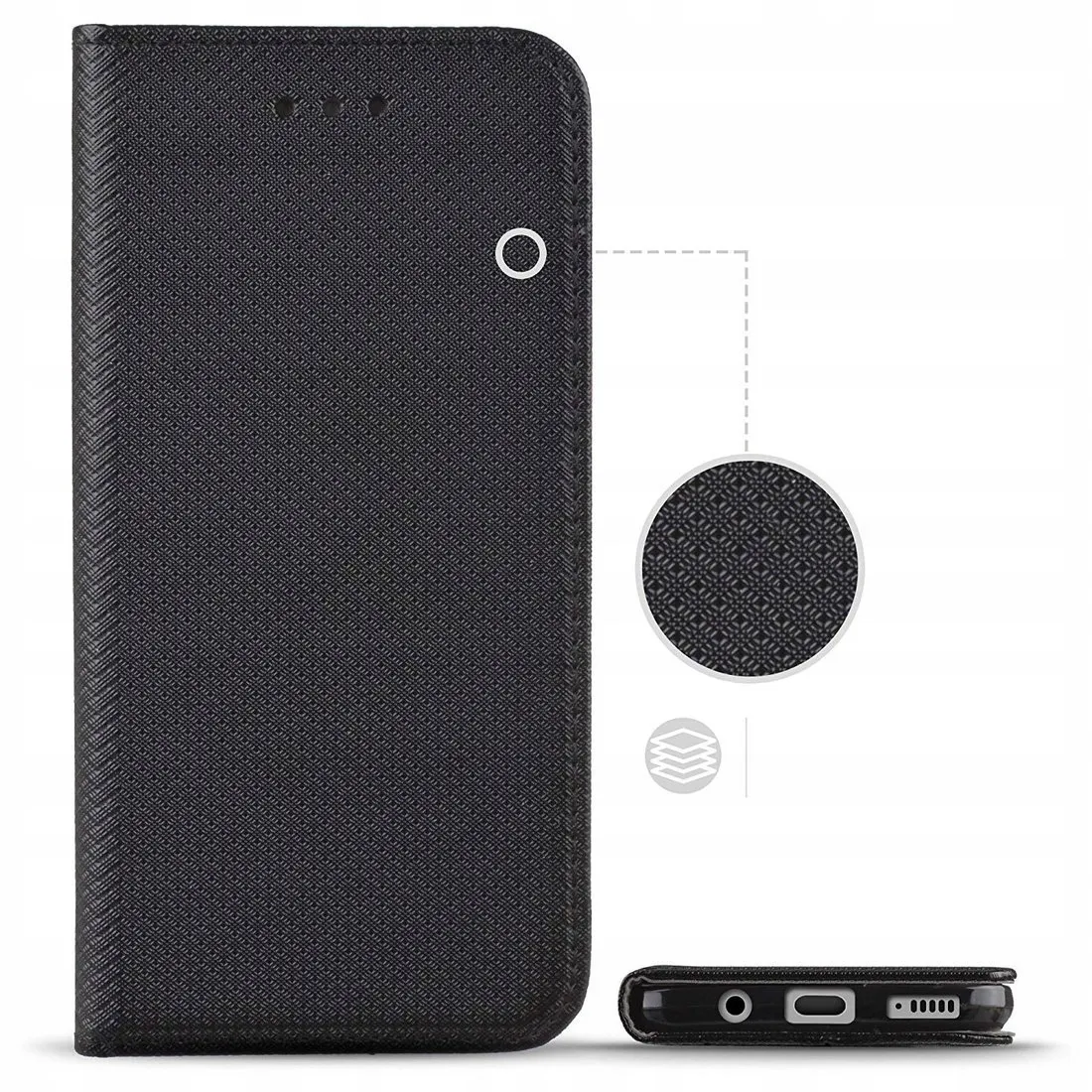 etui-do-huawei-p40-pro-smart-magnet