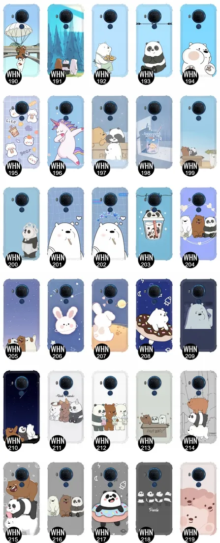 etui-antishock-do-nokia-5-4-case-bare-bears-wzory