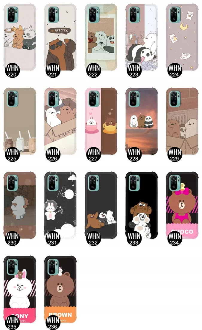 etui-antishock-do-xiaomi-redmi-note-10-bears-wzory