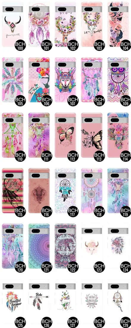 etui-do-google-pixel-7-case-aesthetic-boho-wzory