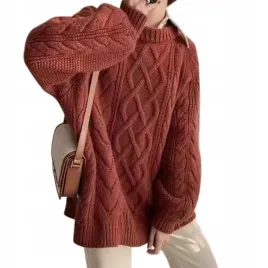 sweter-damski-gruby-cieply-over-size-pleciony-rudy