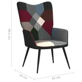 fotel-z-podnozkiem-patchwork-tkanina-stan-nowy