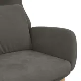 fotel-ciemnoszary-obity-aksamitem