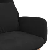 fotel-czarny-obity-aksamitem