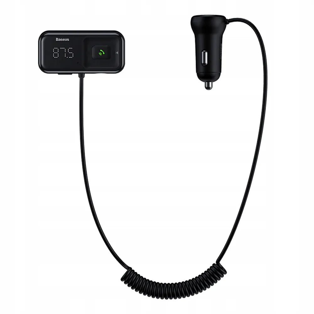 baseus-transmiter-fm-bluetooth-ladowarka-usb-3-1a-stan-nowy