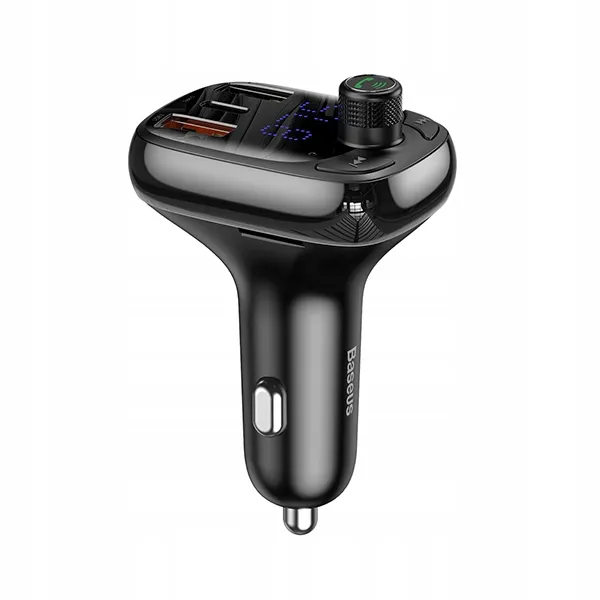 baseus-transmiter-fm-bluetooth-ladowarka-samochodowa-do-auta-usb-qc-pd-4-stan-nowy