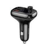 baseus-transmiter-fm-bluetooth-ladowarka-samochodowa-do-auta-usb-qc-pd-4-stan-nowy