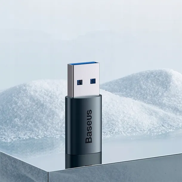 baseus-adapter-przejsciowka-otg-przesyl-danych-ladowanie-usb-c-do-usb-a-stan-nowy-waga-z-opakowaniem-0-02-kg