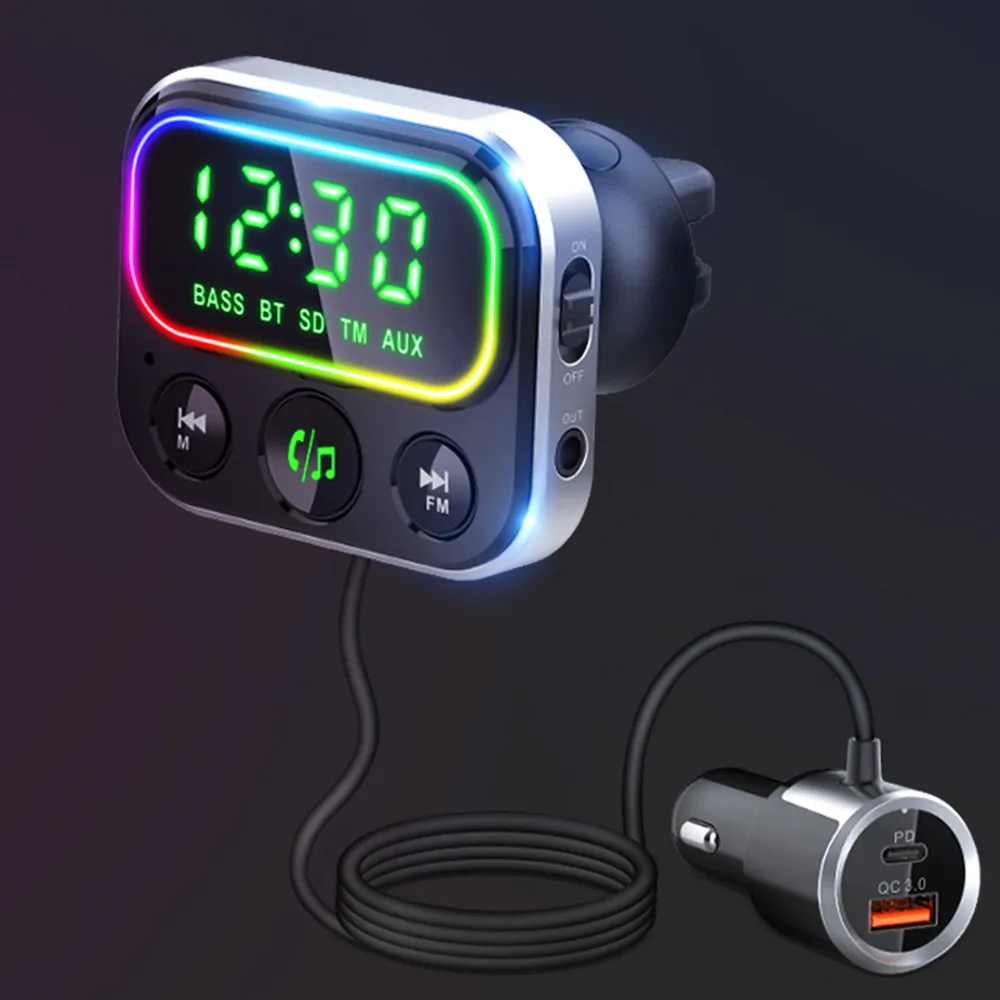 transmiter-fm-bluetooth-ladowarka-usb-usb-c-qc-led-pd-zestaw-glosnomowiacy