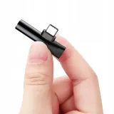 baseus-l41-adapter-przejsciowka-reduktor-2w1-audio-usb-c-do-mini-jack-35mm-stan-nowy