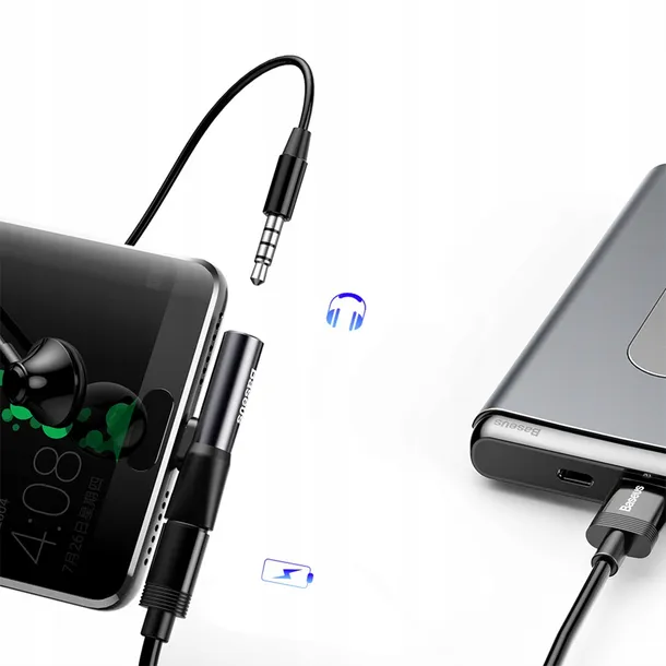 baseus-l41-adapter-przejsciowka-reduktor-2w1-audio-usb-c-do-mini-jack-35mm-stan-nowy-waga-z-opakowaniem-0-04-kg