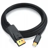 kabel-adapter-mini-display-port-do-dp-4k-1-8m-stan-nowy