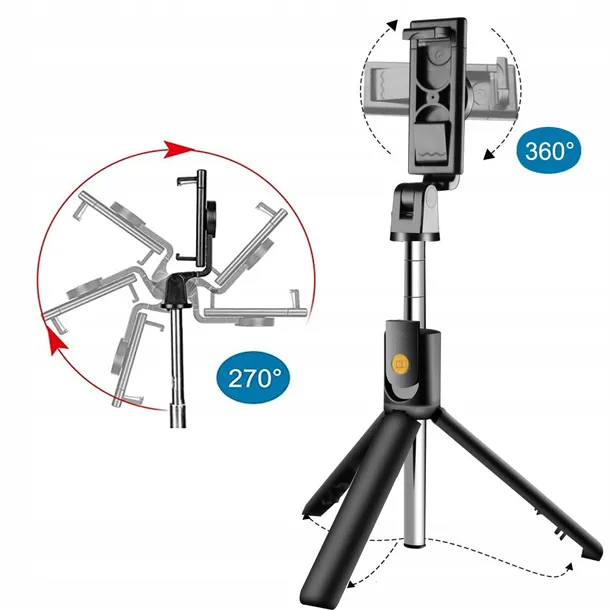 kijek-selfie-stick-tripod-statyw-pilot-bluetooth-bt-z-lusterkiem-360-2w1-kolor-czarny