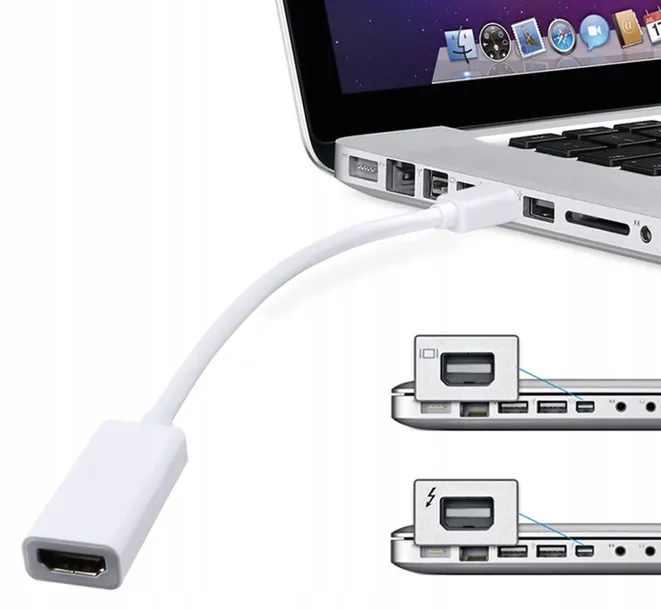 adapter-przejsciowka-mini-displayport-mdp-do-hdmi-kabel-przewod-thunderbolt-kod-producenta-00363-stan-nowy