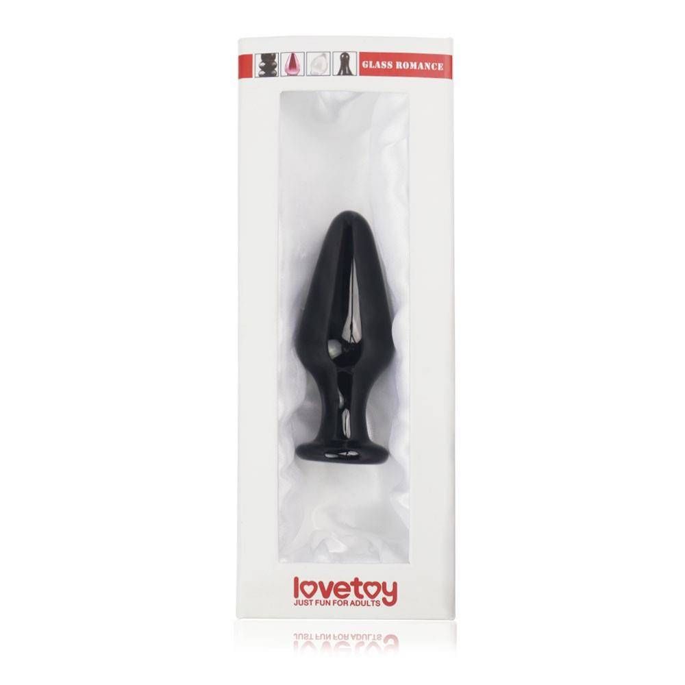 Korek analny szklany 12 cm LOVETOY - ERLI.pl