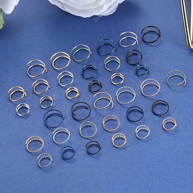 kolczyk-podwojne-kolko-do-nosa-spirala-piercing