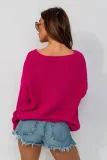 sweter-damski-v-classic-delolt-v-fuksja-uni-kolor-rozowy