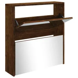 szafka-na-buty-lustro-i-szuflady-przydymiony-dab-63x17x67-cm