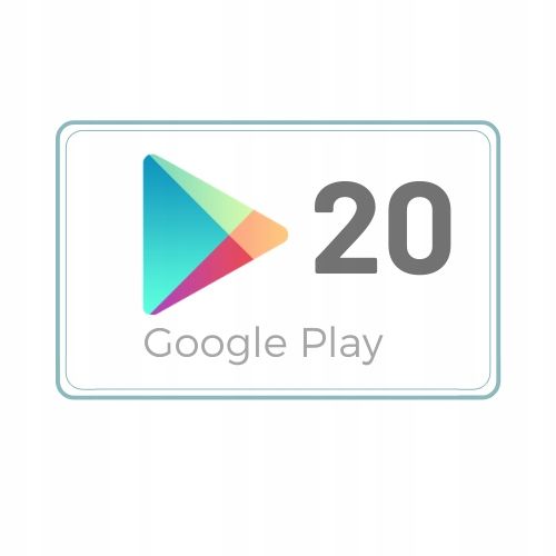 Google Play 20 zł Kod Karta podarunkowa - ERLI.pl