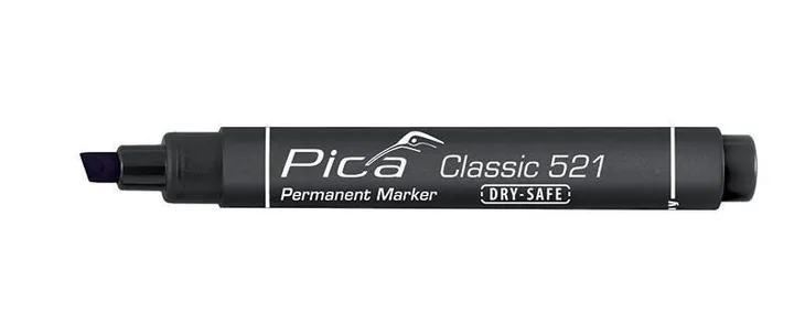 pica-marker-classic-czarny-sciety