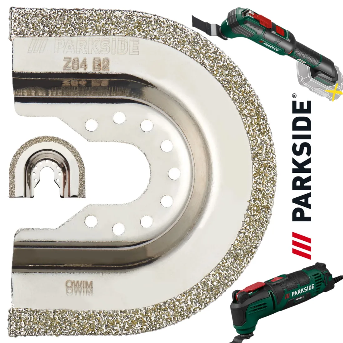 PARKSIDE Multitool Akcesoria: Tarcza diamentowa Z64 B2