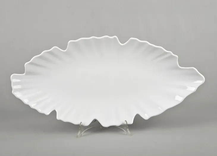 taca-z-melaminy-52-cm-lisc-biala-aps-84086-kolor-bialy