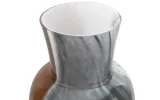 wazon-szaro-brazowy-19-cm-stan-nowy