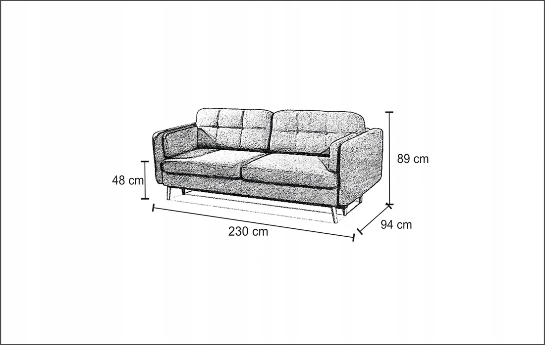 skandynawska-sofa-kanapa-spanie-stan-nowy