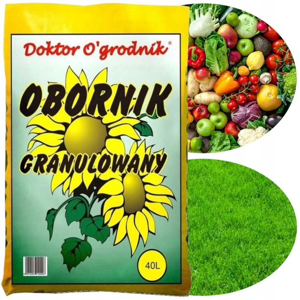 NATURALNY OBORNIK GRANULOWANY 40L 25KG NAWÓZ - ERLI.pl