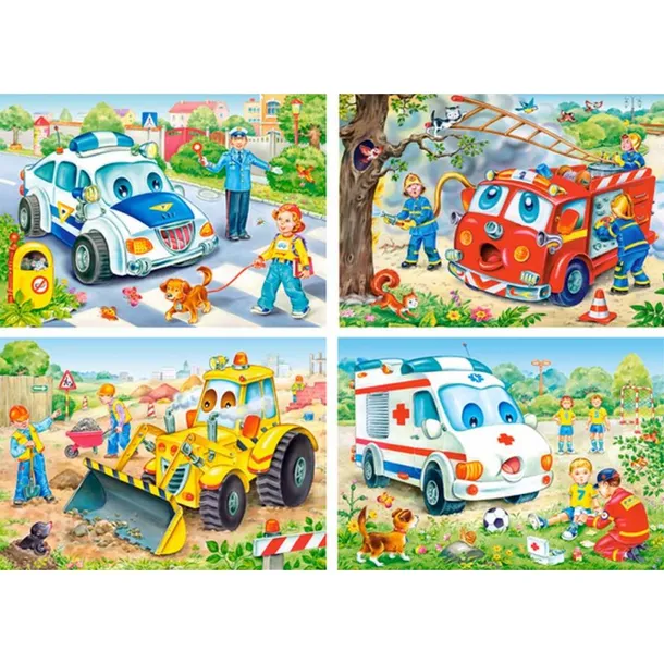 puzzle-4w1-funny-vechicles-stan-nowy