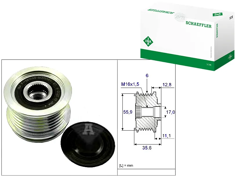 kolo-pasowe-alternatora-vw-ina
