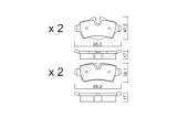 klocki-hamulcowe-mini-cooper-06-tyl-metelli-stan-nowy