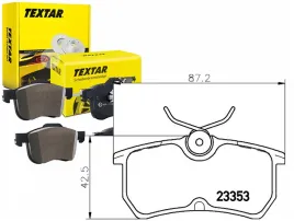klocki-hamulcowe-ford-tyl-focus-98-textar