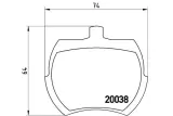 klocki-hamulcowe-rover-mini-74-brembo-stan-nowy