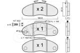 klocki-hamulcowe-renault-master-80-98-cifam-stan-nowy