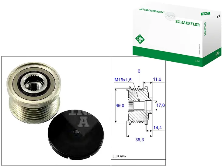 kolo-pasowe-alternatora-bmw-e81-e90-16-30-20d-0