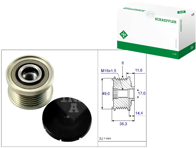 kolo-pasowe-alternatora-bmw-e81-e90-16-30-20d-0