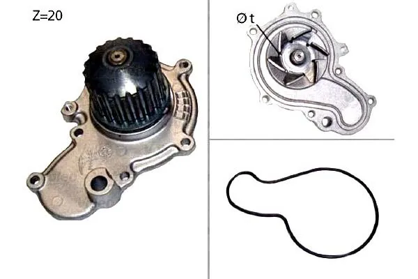 pompa-wody-chrysler-valeo-stan-nowy