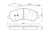 klocki-hamulcowe-ford-transit-06-metelli-stan-nowy