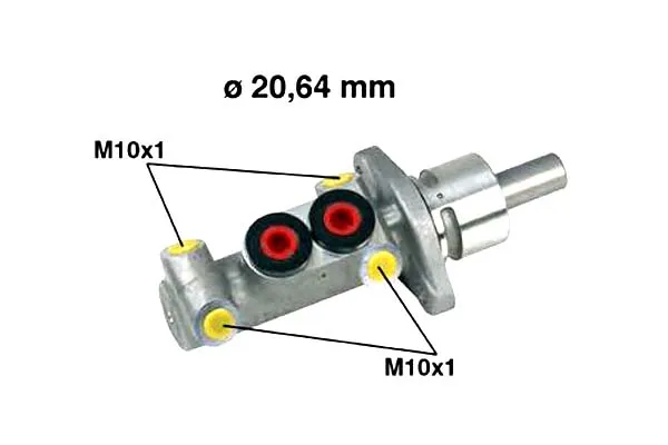 pompa-hamulcowa-vw-golf-vento-metelli-stan-nowy